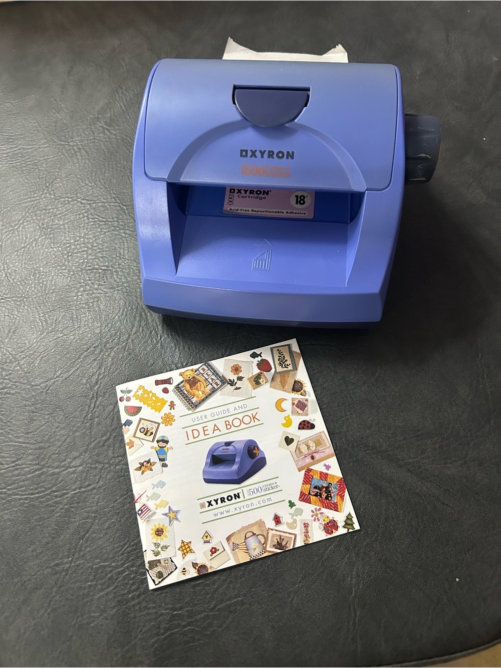 Xyron Blue Desktop Sticker Laminator - Blue